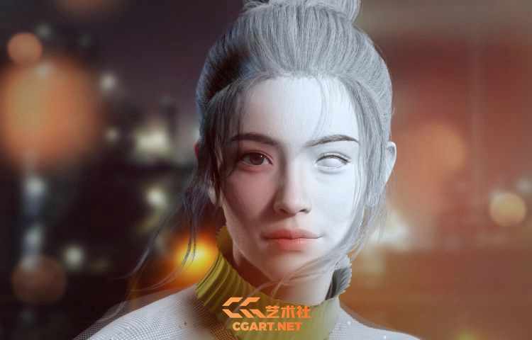 图片[10]-[CG设计] 3D设计师HAMAMA超写实女性角色CG设计55P