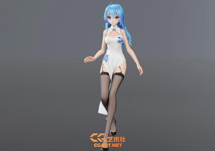 不同变幻之间的绝美体验! 初音弱音舞蹈视频MMD作品 10G