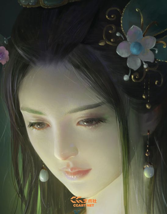 图片[4]-[游戏CG] ArtStation-国人插画师Wangxiao精致游戏角色插画作品71p