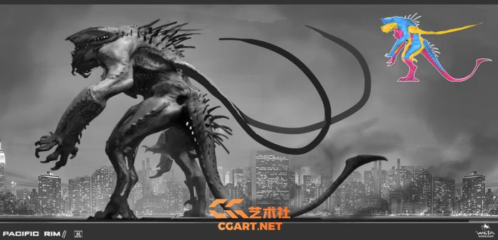 图片[5]-[游戏CG] 原画师Abaker的ArtStation游戏怪物怪兽角色设定201p