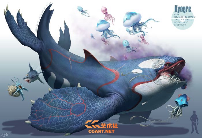 图片[2]-[综合其他] ArtStation画家Arvalis游戏cg动物怪兽3D概念设计原画插画集103p