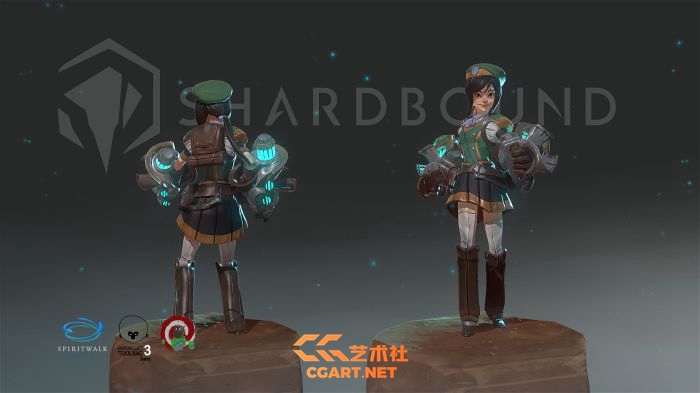 图片[2]-[3d设计] Shardbound画师一组精品科幻机械3D角色作品110P