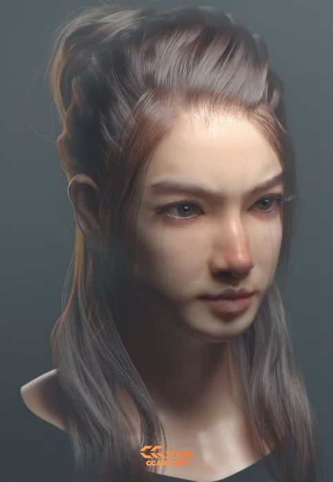 图片[4]-[3d设计] f_w画师的3D人像设计作品 32P-橙光艺术网