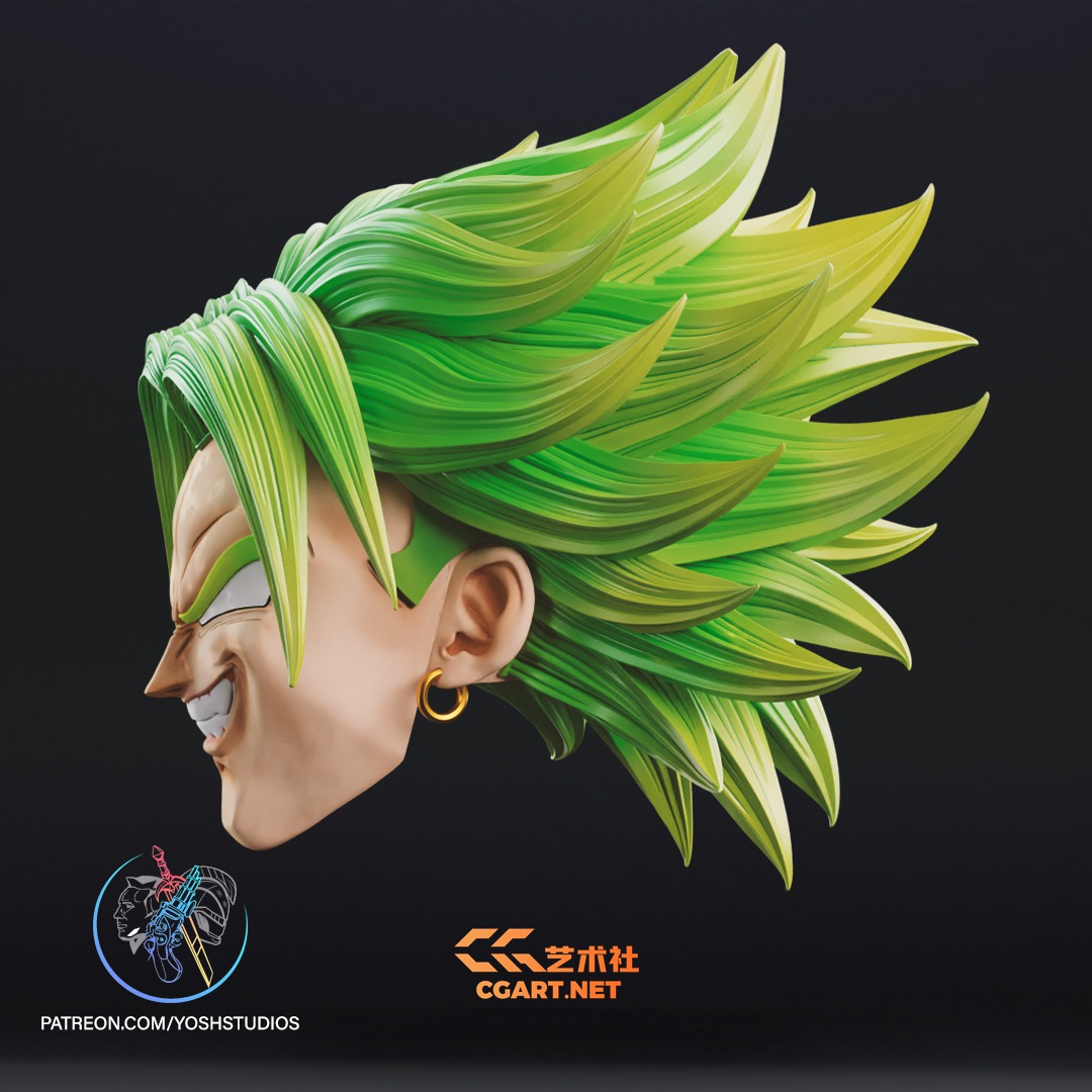 3D打印手办模型 Broly Mask