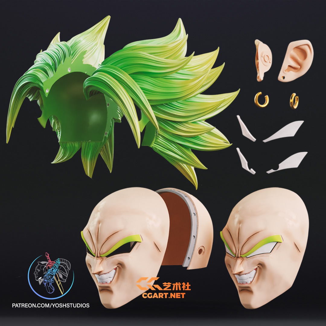 图片[2]-3D打印手办模型 Broly Mask