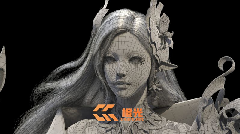 图片[4]-[CG设计] 韩国大佬heejinjoo次世代美女CG角色设计作品