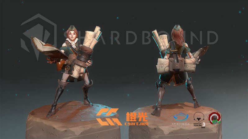 图片[6]-[CG设计] Shardbound画师的一组很棒的3D角色设计作品 109P