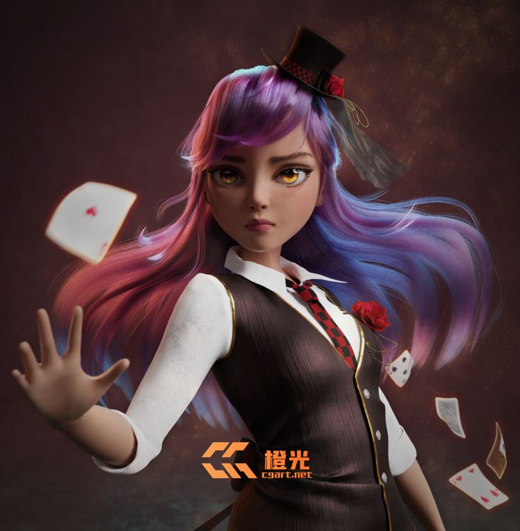 图片[6]-[CG设计] CherylChen画师的Q版3D人物插画设计作品