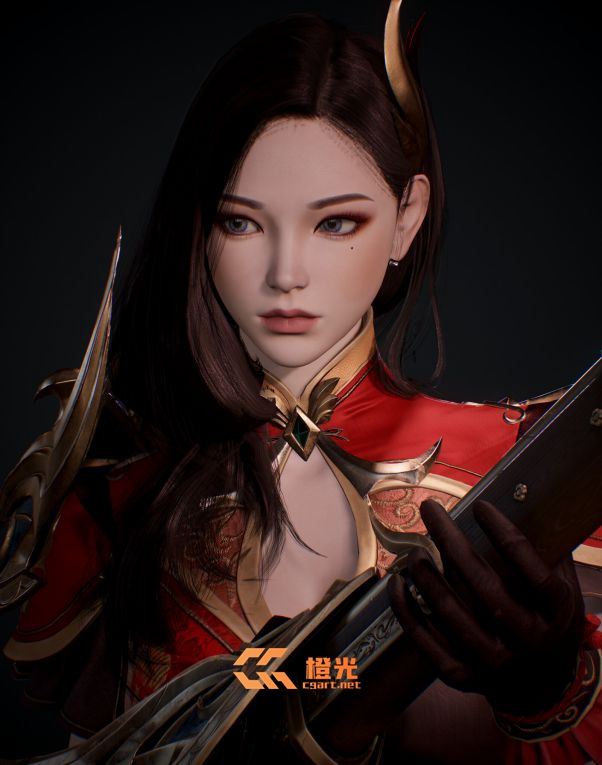 [CG设计] AnNa Jang韩国3D艺术家人物角色CG原画设计