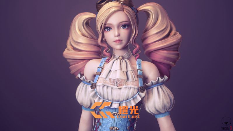 [CG设计] Alex Dai台湾3D艺术家3D角色作品