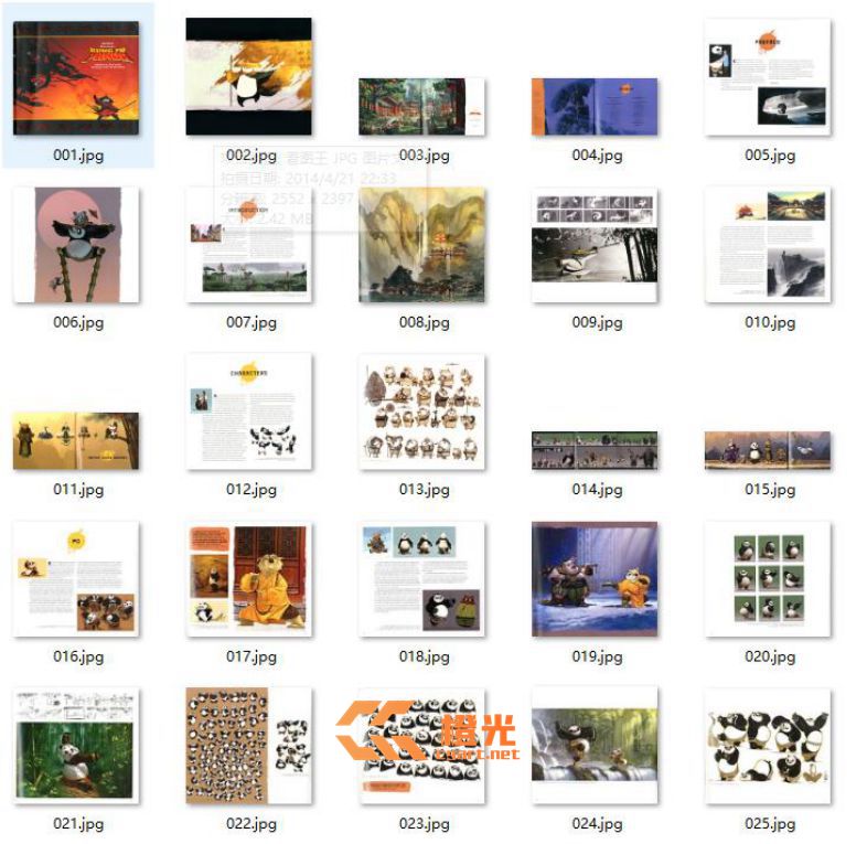 图片[4]-[CG电影] 第3部[功夫熊猫]电影角色场景CG原画设定集431P