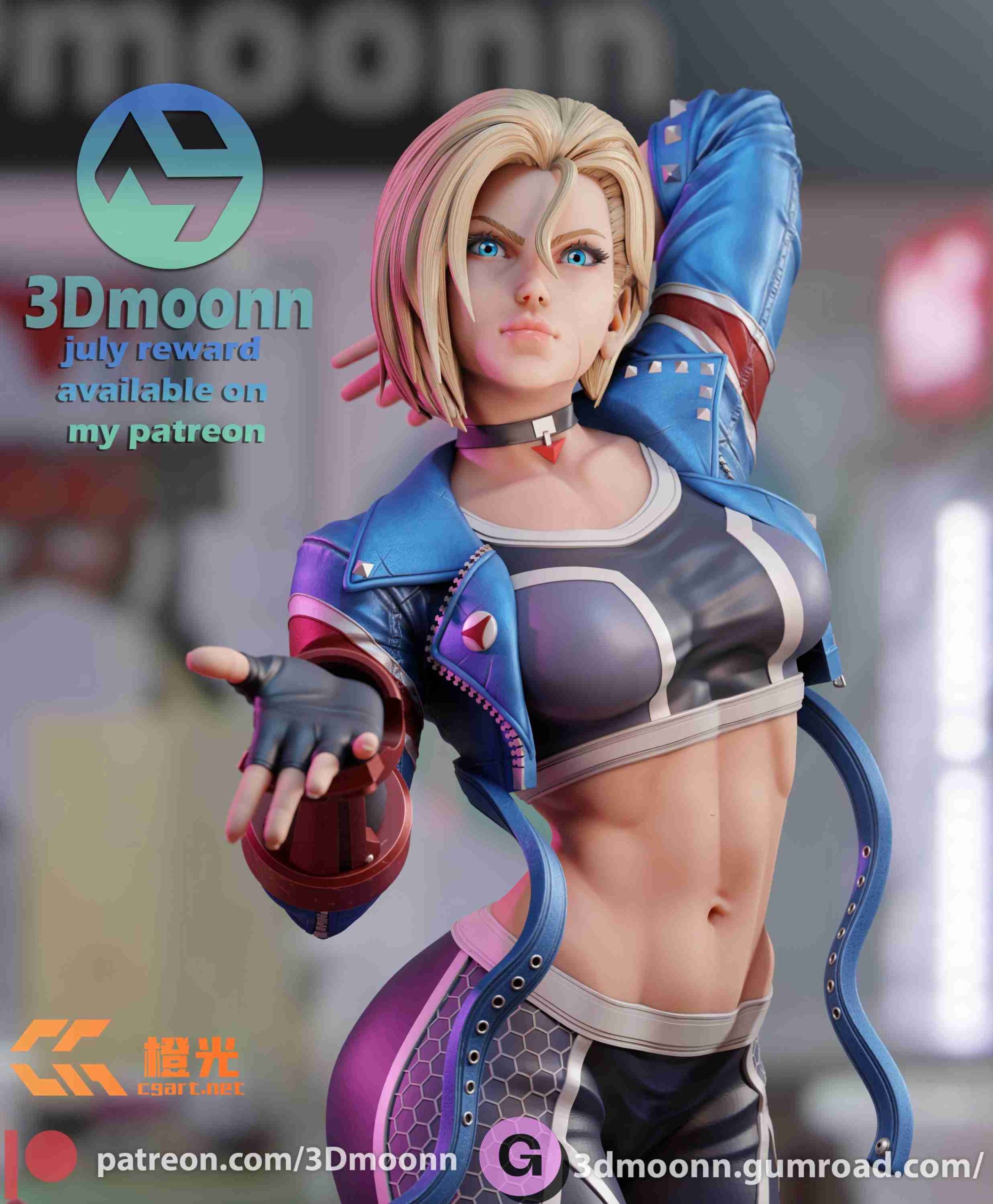 图片[4]-3D打印 手办模型 3Dmoonn Cammy- Ultimate & Merchant tier