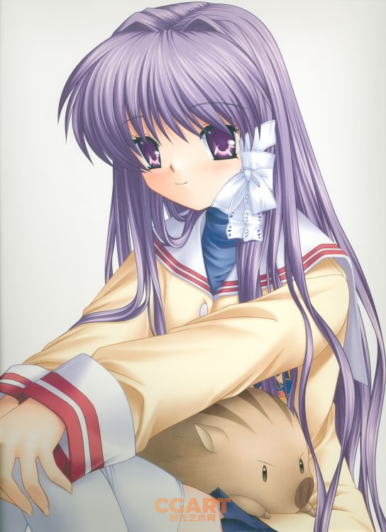 图片[3]-[游戏设定] 两本《CLANNAD》全年龄galgame设定集_CG原画素材-橙光艺术网