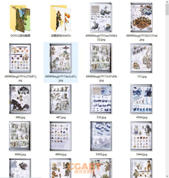 图片[7]-[游戏设定] DOFUS 2.0 法国游戏ARTBOOK CG设定集_CG原画素材-橙光艺术网