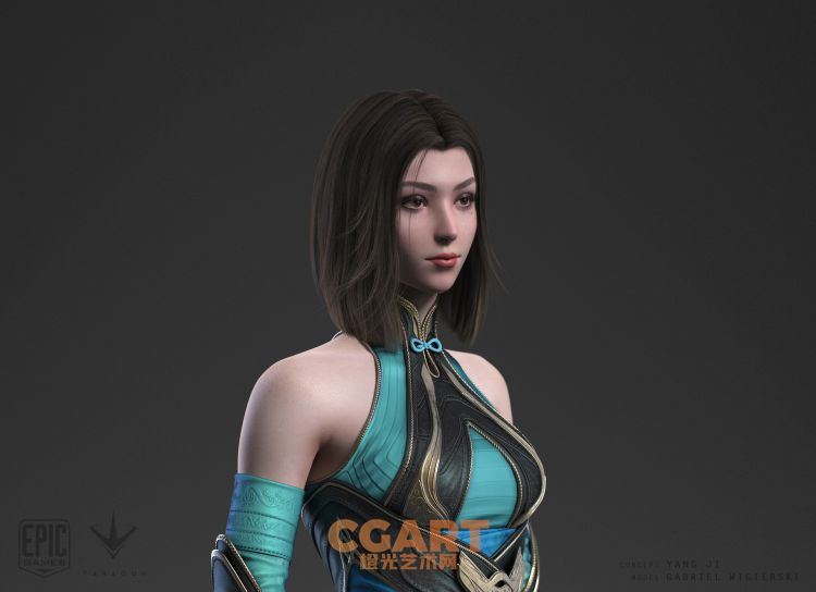 [日韩画风] 《Paragon》游戏CG作品原画设定鉴赏_CG原画素材-橙光艺术网