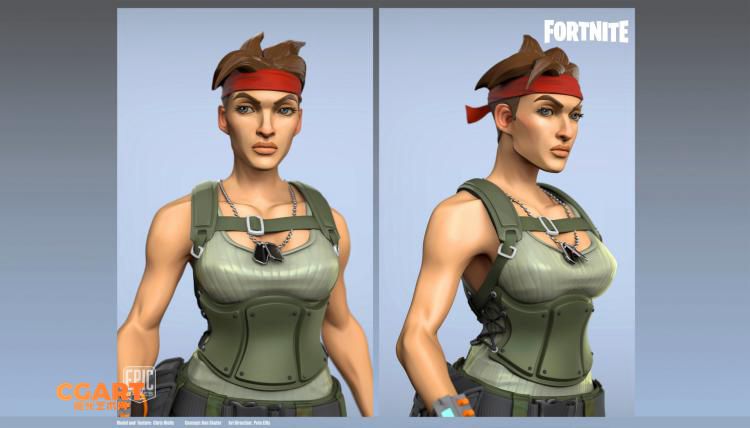 图片[10]-[日韩画风] 【堡垒之夜Fortnite】游戏美术原画设定下载_CG原画素材-橙光艺术网