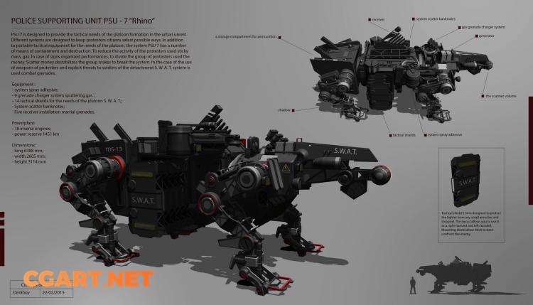 图片[4]-[游戏设定] DENIS MELNYCHENKO乌克兰概念设计师 科幻载具飞行器设定CG作品62P_CG原画资源-橙光艺术网