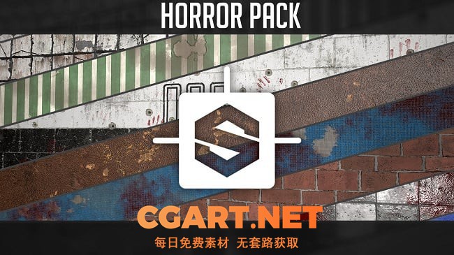 贴图材质_艺术站市场 —— 恐怖系列_CGART-橙光艺术网